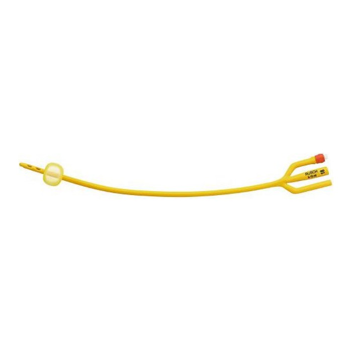 Catetere foley a media permanenza rusch gold plus a 3 vie in silkolatex lattice-silicone per adulto main product photo