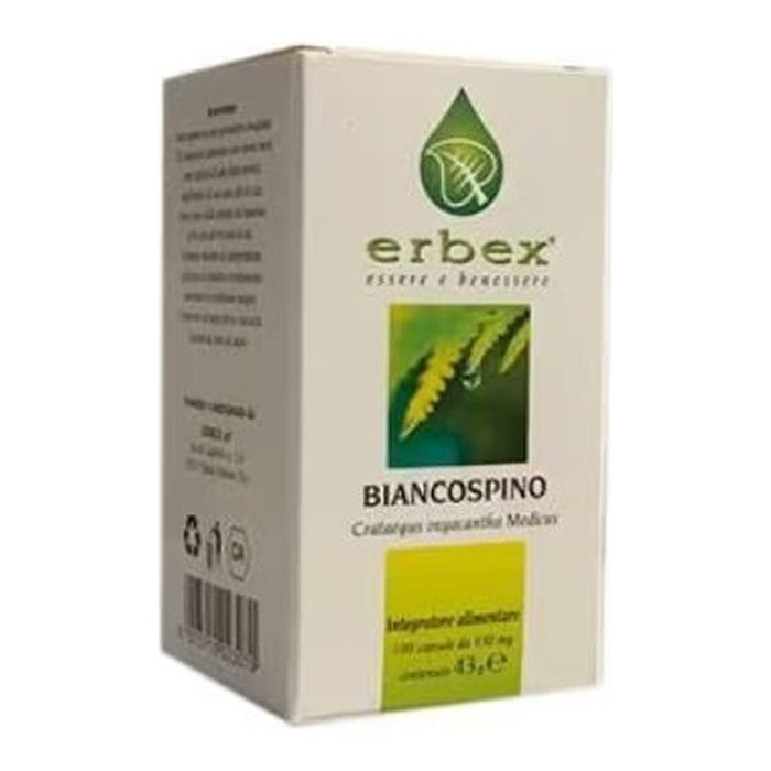 Biancospino 100cps 430mg erbex main product photo