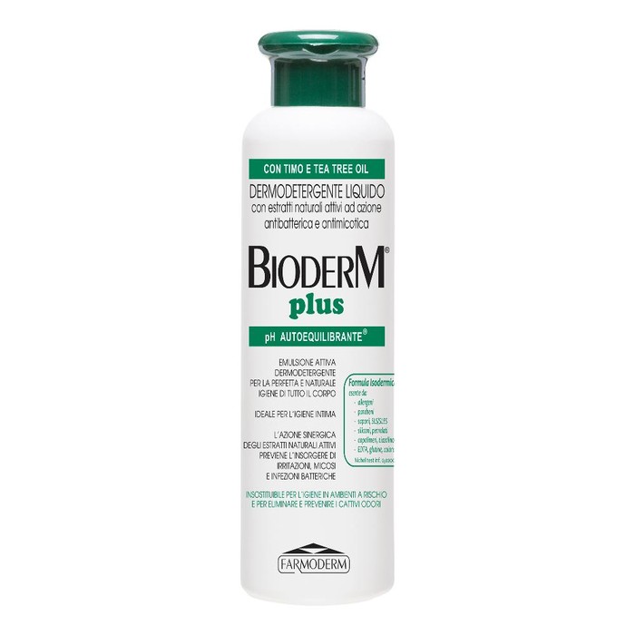 Bioderm plus antibatterico 250 ml main product photo