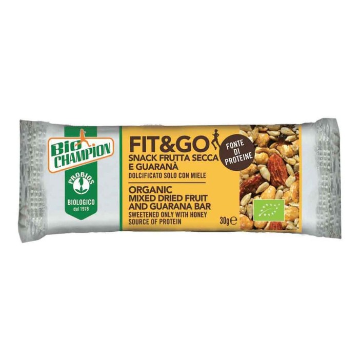 Biochampion fit&go barretta energetica frutta secca/guarana' 30 g main product photo