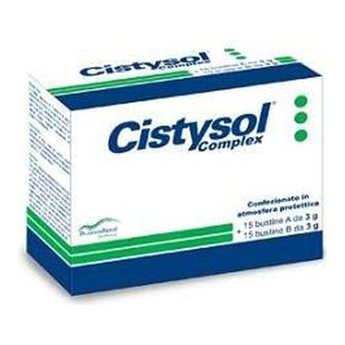 Cistysol complex a 15 bustine + b 15 bustine main product photo