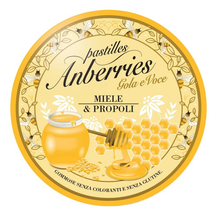 Anberries miele & propoli 55g main product photo