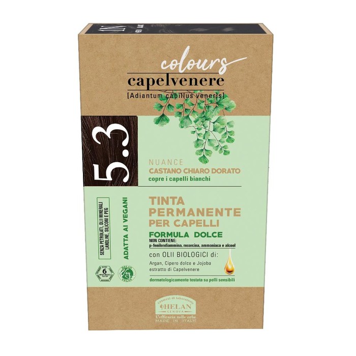 Capelvenere colours tinta capelli 5,3n castano chiaro dorato main product photo