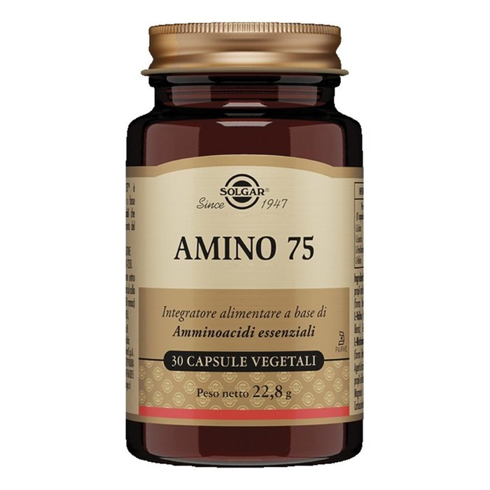 Amino 75 30 capsule vegetali main product photo