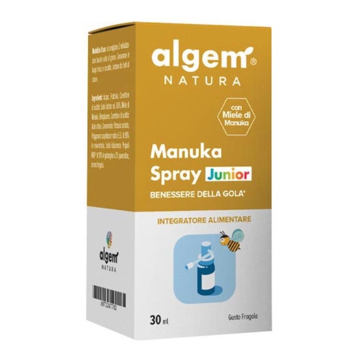 Algem manuka spray junior 30 ml main product photo