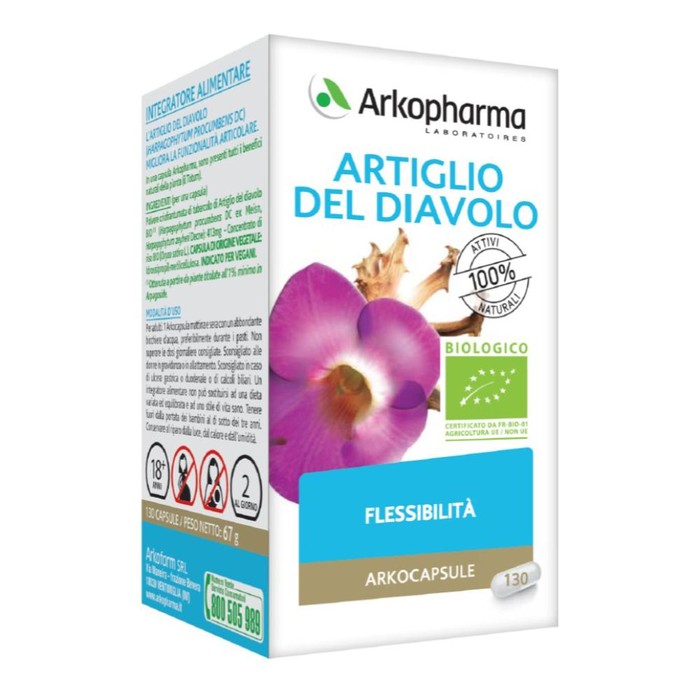 Arkocapsule artiglio diav 130cps main product photo