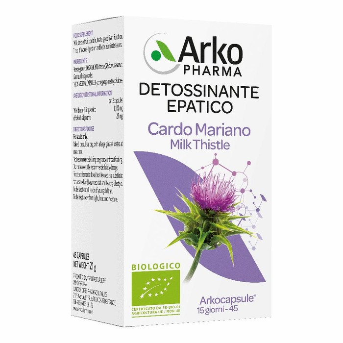 Arkocapsule cardo marian bi45cps main product photo