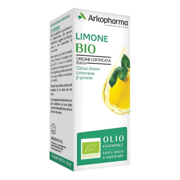 Arkoessentiel limone bio 10ml main product photo