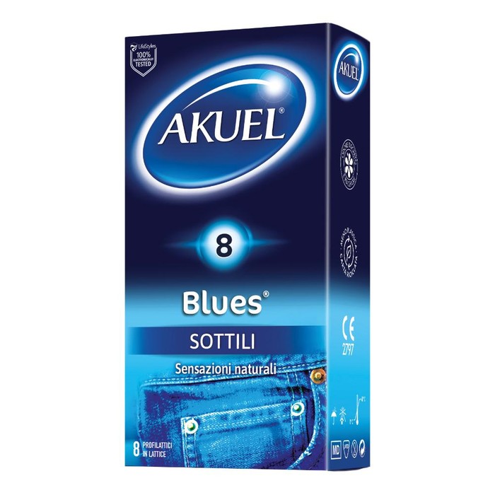 Akuel blues sottile 8pz main product photo