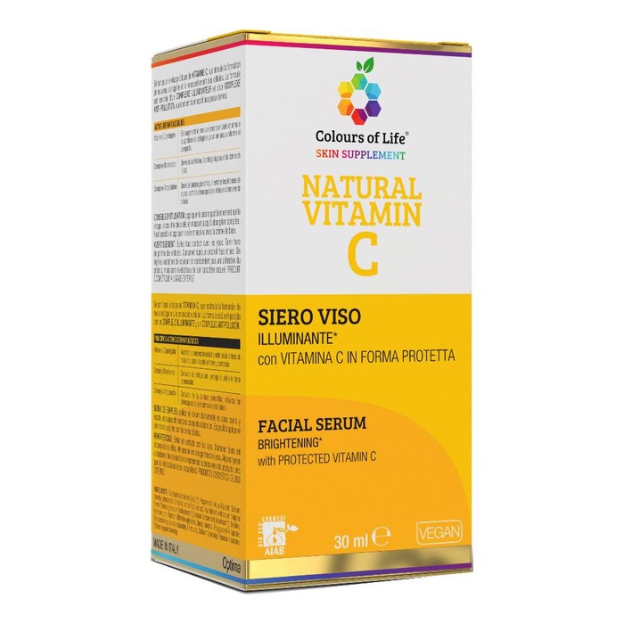 Colours of life natural vitamin c siero viso 30 ml main product photo