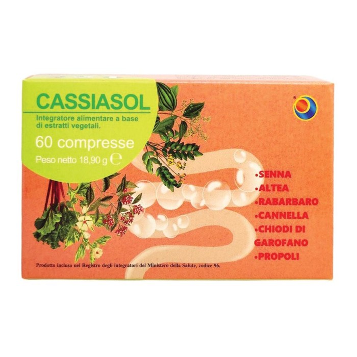 Cassiasol 60 compresse main product photo