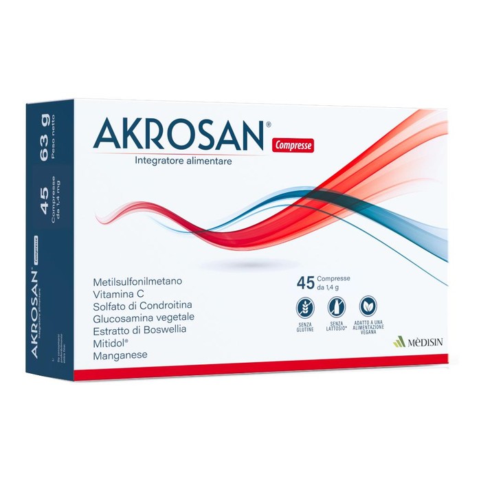 Akrosan 45 compresse main product photo