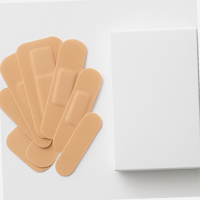 Alvita garza compressa adesiva sterile in tessuto non tessuto estensibile bianco 10x25cm 5 pezzi main product photo