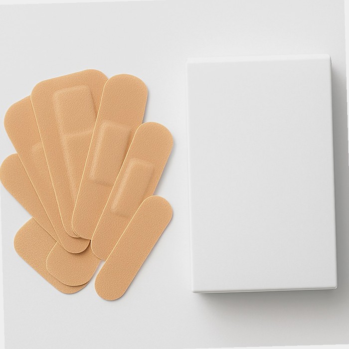 Benda compressa adesiva icopiuma in tessuto non tessuto 10 x 30 cm 2 pezzi main product photo