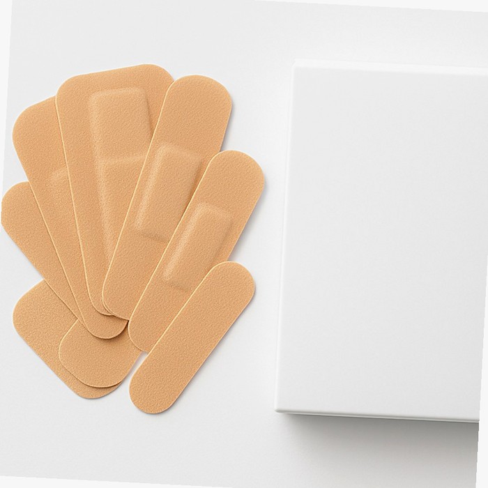Cerotto prontex white strips in tessuto non tessuto bianco sterile 3 formati 20 pezzi main product photo