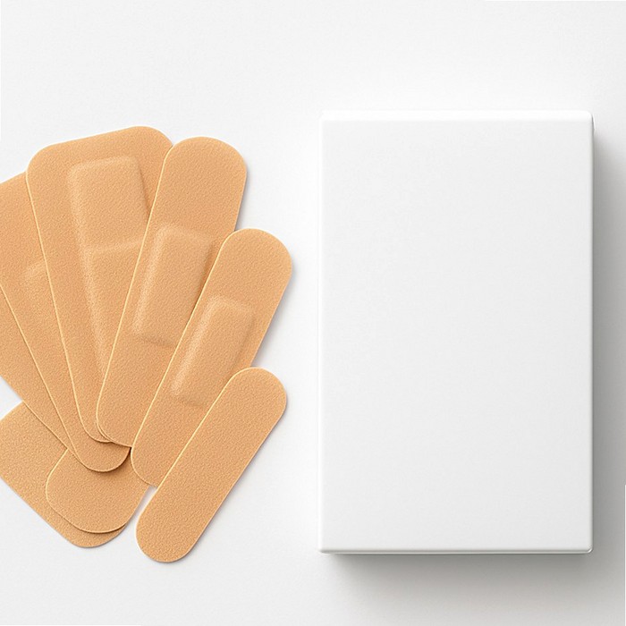 Cerotto rocchetto in carta dermacotone bianco 2,5x914cm 1 pezzo main product photo