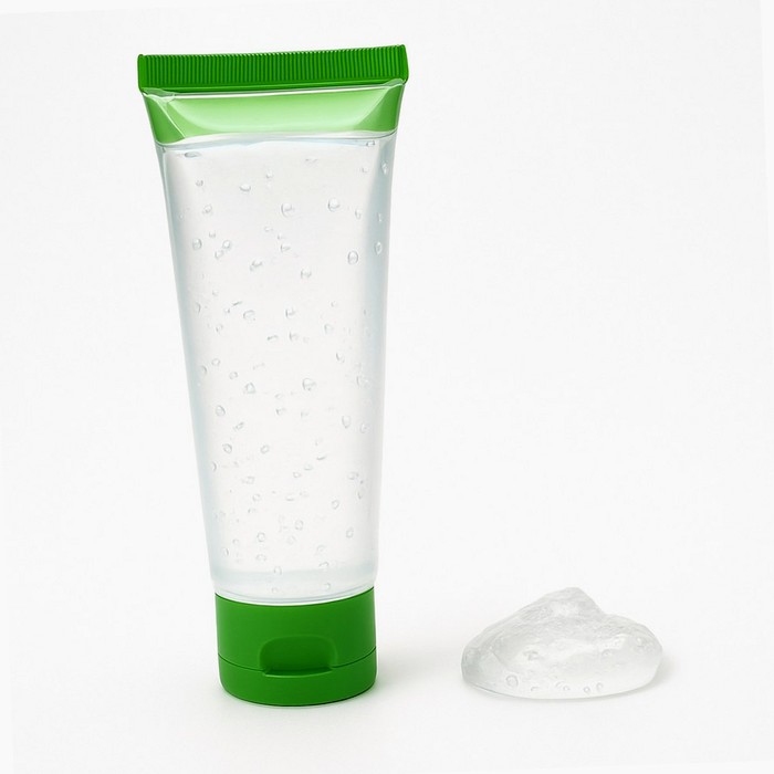 Cuscinetto per dita a martello realizzato in gel di siliconebianco semitrasparente sagomata per prot main product photo