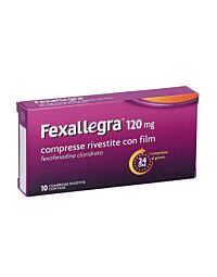 Fexallegra 10 compresse rivestite 120 mg - 