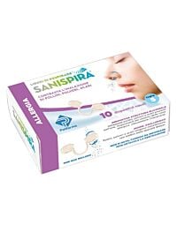 Sanispira allergia dispositivo nasale 10 pezzi taglia m - 