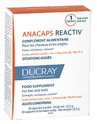 Anacaps reactiv capelli 30cps - 