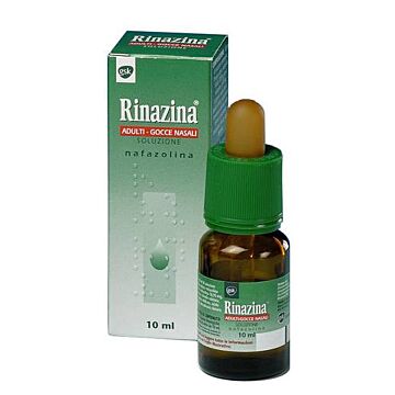 Rinazina adulti gocce nasali decongestionanti 10 ml 10 mg 0,1% - 