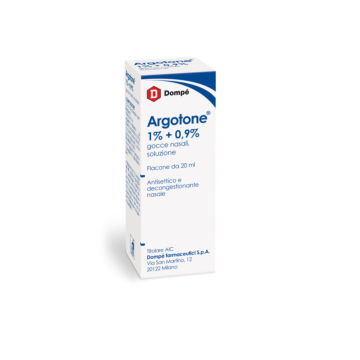 Argotone gocce nasali 20 ml 1%+0,9% - 