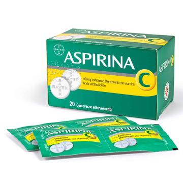 Aspirina c 20 compresse effervescenti 400+240mg - 
