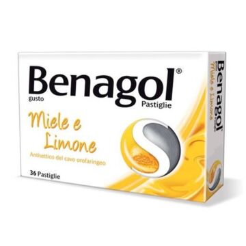 Benagol 36 pastiglie miele limone - 
