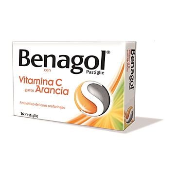 Benagol vitamina C16 pastiglie gusto arancia - 