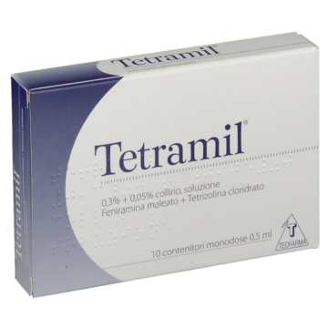 Tetramil 10flaconi monodose 0,5ml - 