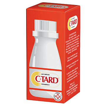 Ctard 60 capsule 500mg rilascio prolungato flacone - 