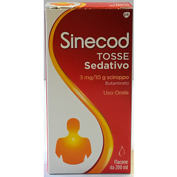 Sinecod tosse sed200ml3mg/10g - 