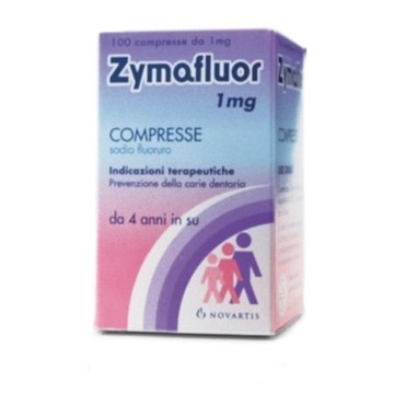 Zymafluor 100compresse 1mg - 