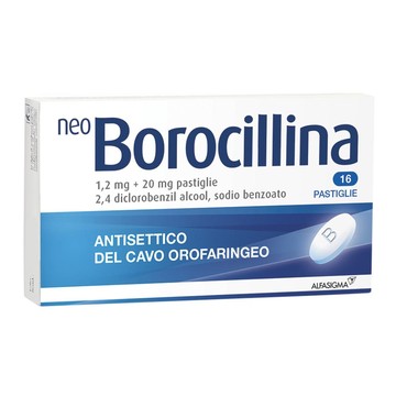 Neoborocillina16past 1,2+20mg - 