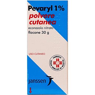 Pevaryl polvere cutanea 30g 1% - 
