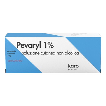 Pevaryl soluzione cutanea 6bustine 10g 1% - 