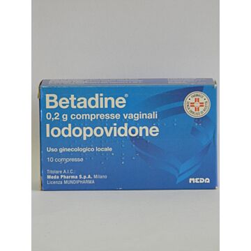 Betadine*10cand vag - 