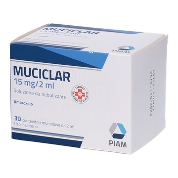 Muciclar soluzione da nebulizzare 30 fiale da 15mg/2ml - 