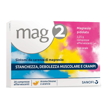 Mag 2 20 compresse effervescenti 2,25g - 