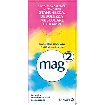 Mag 2os soluz 20bust1,5g/10ml - 