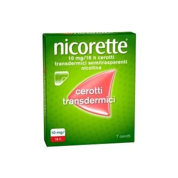 Nicorette7cer transd 10mg/16h - 