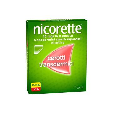 Nicorette7cer transd 15mg/16h - 