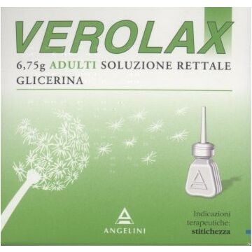 Verolax adulti soluzione rettale 6 clismi da 6,75g - 