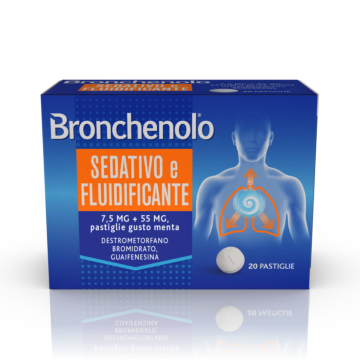 Bronchenolo sedativo fluidificante 20pastiglie - 