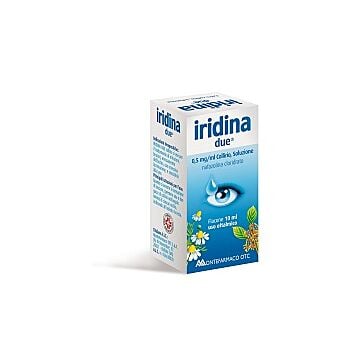 Iridina due collirio 10 ml 0,5mg/ml - 