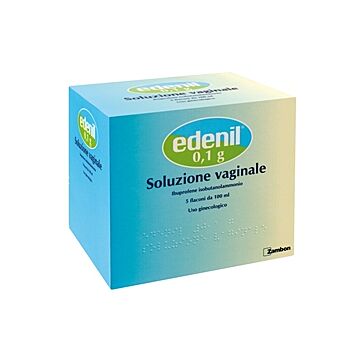Edenil soluzione vaginale 5flaconi 100ml 0,1g - 