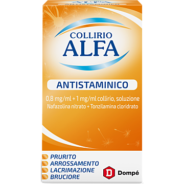 Collirio alfa antistaminico flaconcino da 10ml - 