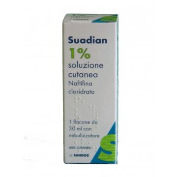 Suadian soluzione cutanea 30ml 1%+nebulizatore - 