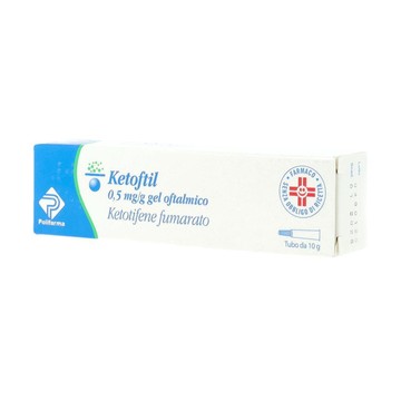Ketoftil gel oftalmico 10g 0,5mg/g - 