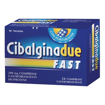 Cibalgina due fast24cpr 200mg - 